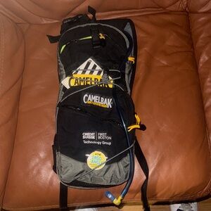 CamelBak M.U.L.E. Black and Yellow Hydration Pack